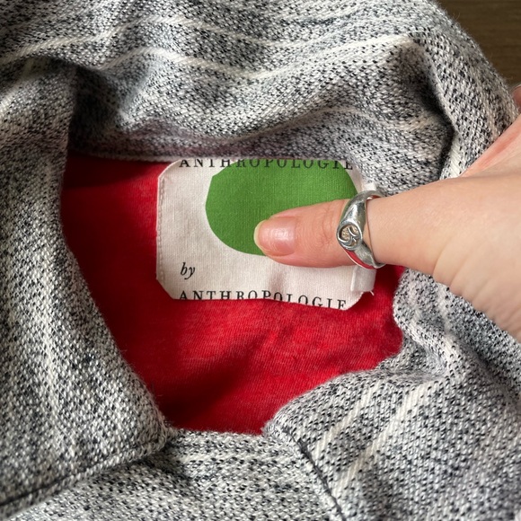 Anthropologie grey jacket size extra small - Picture 4 of 4